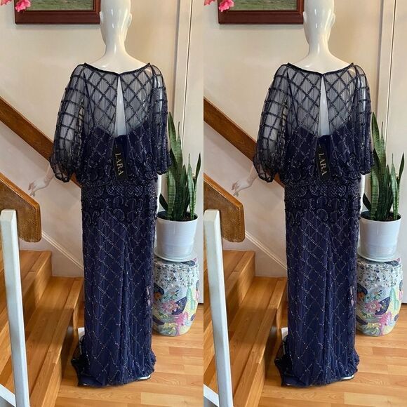 BHLDN Navy Lara Merengue Dress - Picture 4 of 5